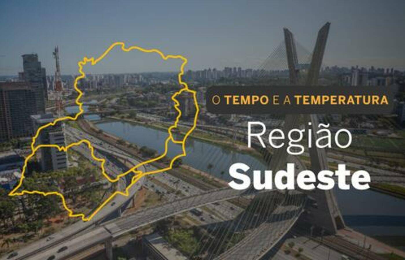 PREVISÃO DO TEMPO: quarta-feira (10) chuvosa e com perigo de tempestades no Sudeste